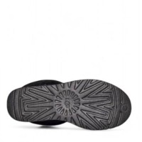 UGG Classic Ultra Mini Maxi Curly Boot Black