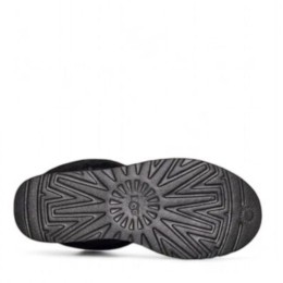 UGG Classic Ultra Mini Maxi Curly Boot Black