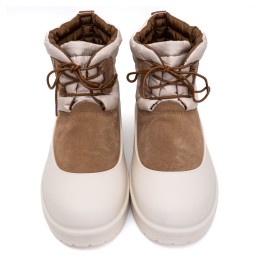 UGG Classic Mini Lace-Up Weather Chestnut Whitecap
