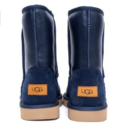 UGG Mens Classic Short Metallic Navy