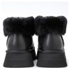 UGG Funkette Platform Boots Leather Black