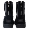 UGG Mens Classic Short Zip Metallic Black