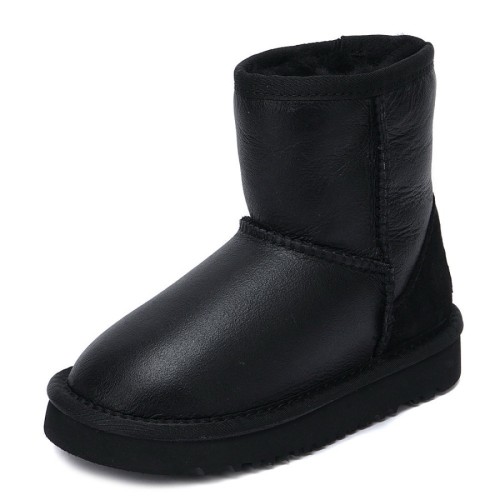 UGG Kids Classic Short Metallic Black