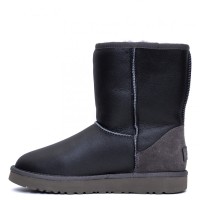 UGG Mens Classic Short Metallic Grey