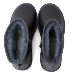 UGG Mens Classic Mini II Metallic Grey