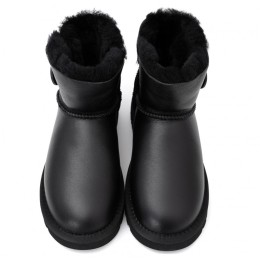 UGG Mini Bailey Button II Metallic Black