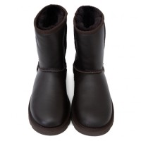 UGG Mens Classic Short Metallic Chocolate