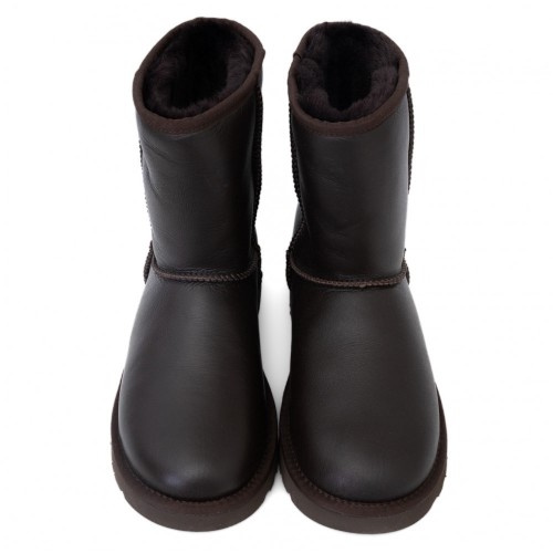 UGG Mens Classic Short Metallic Chocolate