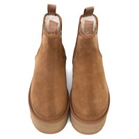 UGG Neumel Platform Chelsea Chestnut