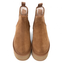 UGG Neumel Platform Chelsea Chestnut