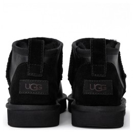 UGG Classic Ultra Mini Metallic Black