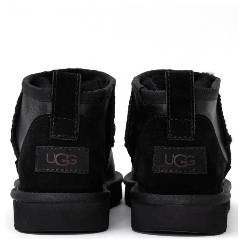 UGG Classic Ultra Mini Metallic Black