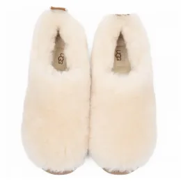 UGG Hailey Fluff Slippers Natural