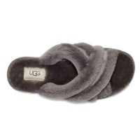 UGG Slippers Scuffita Black Grey