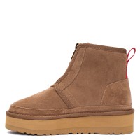 UGG Neumel Platform Zip Chestnut