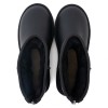 UGG Mens Classic Short Zip Metallic Black