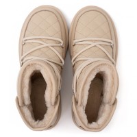 UGG Lodge Mini Leather Sand