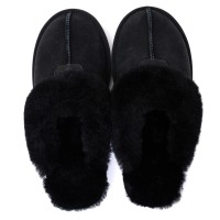 UGG Mens Slippers Scufette Black