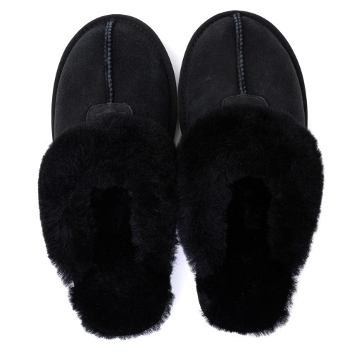 UGG Mens Slippers Scufette Black