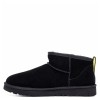 UGG Mens Classic Ultra Mini Zip Boot Black