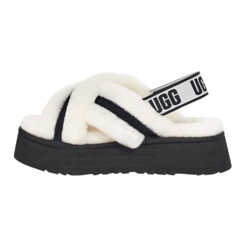 UGG Disco Cross Slide White