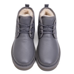 UGG Neumel Leather Leather Grey
