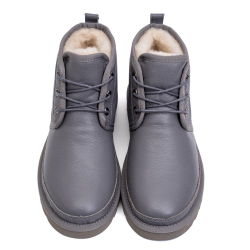 UGG Neumel Leather Leather Grey