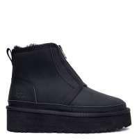 UGG Neumel Platform Zip Ultra Matte Black