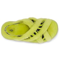 UGG Disco Cross Slide Key Lime