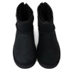 UGG Mens Classic Mini Zip II Black