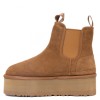UGG Neumel Platform Chelsea Chestnut