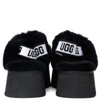 UGG Funkette Suede Platform Black