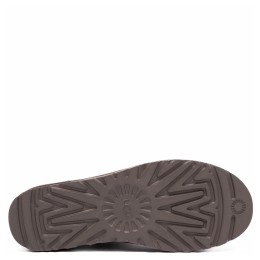 UGG Mens Classic Ultra Mini Zip Boot Smoke