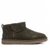 UGG Mens Classic Ultra Mini Zip Boot Khaki