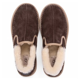 UGG Mens Stitch Slip On Chocolate