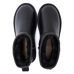 UGG Mens Classic Mini II Metallic Black