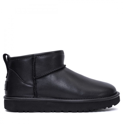 UGG Classic Ultra Mini Leather Black