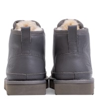 UGG Neumel Leather Leather Grey