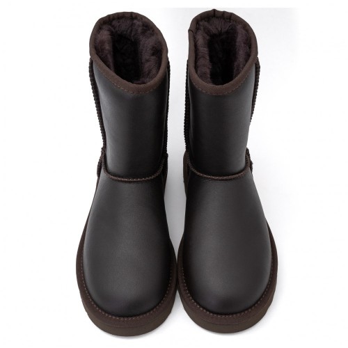 UGG Classic Short Metallic Chocolate