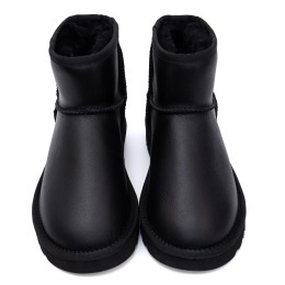 UGG Mens Classic Mini II Metallic Black