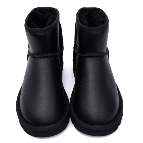 UGG Mens Classic Mini II Metallic Black