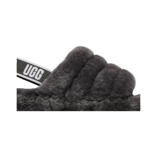 UGG Fluff Yeah Slide Grey