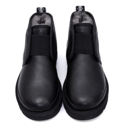 UGG Mens Neumel Flex Leather Black