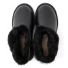 UGG Mini Bailey Button II Metallic Black
