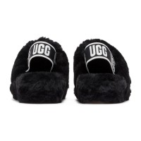 UGG Fluff Yeah Slide Black