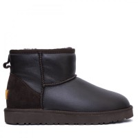 UGG Mens Classic Mini II Metallic Chocolate