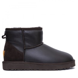UGG Mens Classic Mini II Metallic Chocolate
