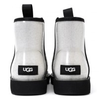 UGG Classic Clear Mini White Black