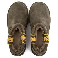 UGG Classic Ultra Mini Braid Platform Burnt Olive