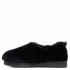 UGG Hailey Fluff Slippers Black